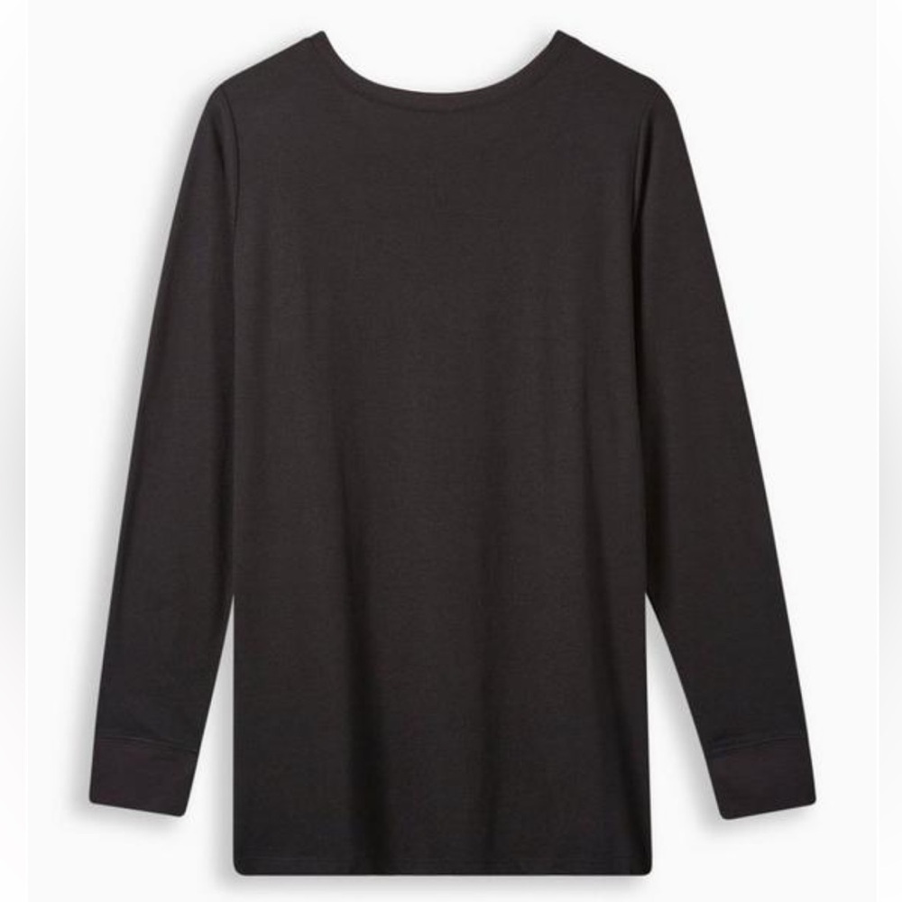 New! Torrid sz 3 Everyday Signature Jersey Crew Neck Long Sleeve Tee 3X - Picture 3 of 4